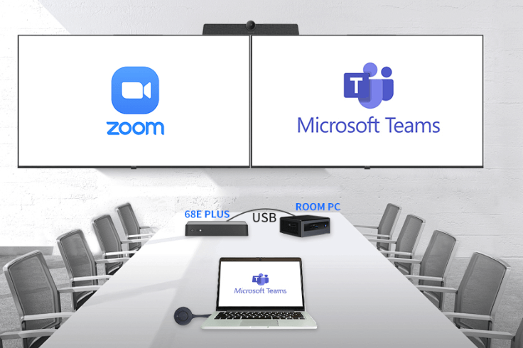 QuickShare 68EPlus BYOM Wireless Collaboration Box
