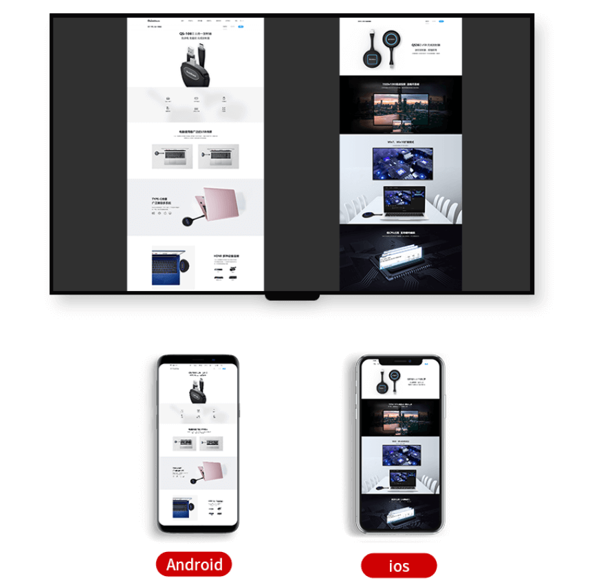 QuickShare Y3 Wireless Presentation Device